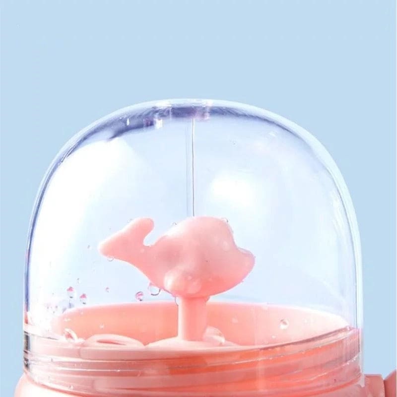 Creative 260Ml Kids Funny Whale Water Spray Drinking Cup, Cartoon Feeding Bottles With Straw, Leak Proof Portable Cartoon Baby Feeding Cup Creative 260Ml Kids Funny Whale Water Spray Drinking Cup, Cartoon Feeding Bottles With Straw, Leak Proof Portable Cartoon Baby Feeding Cup
